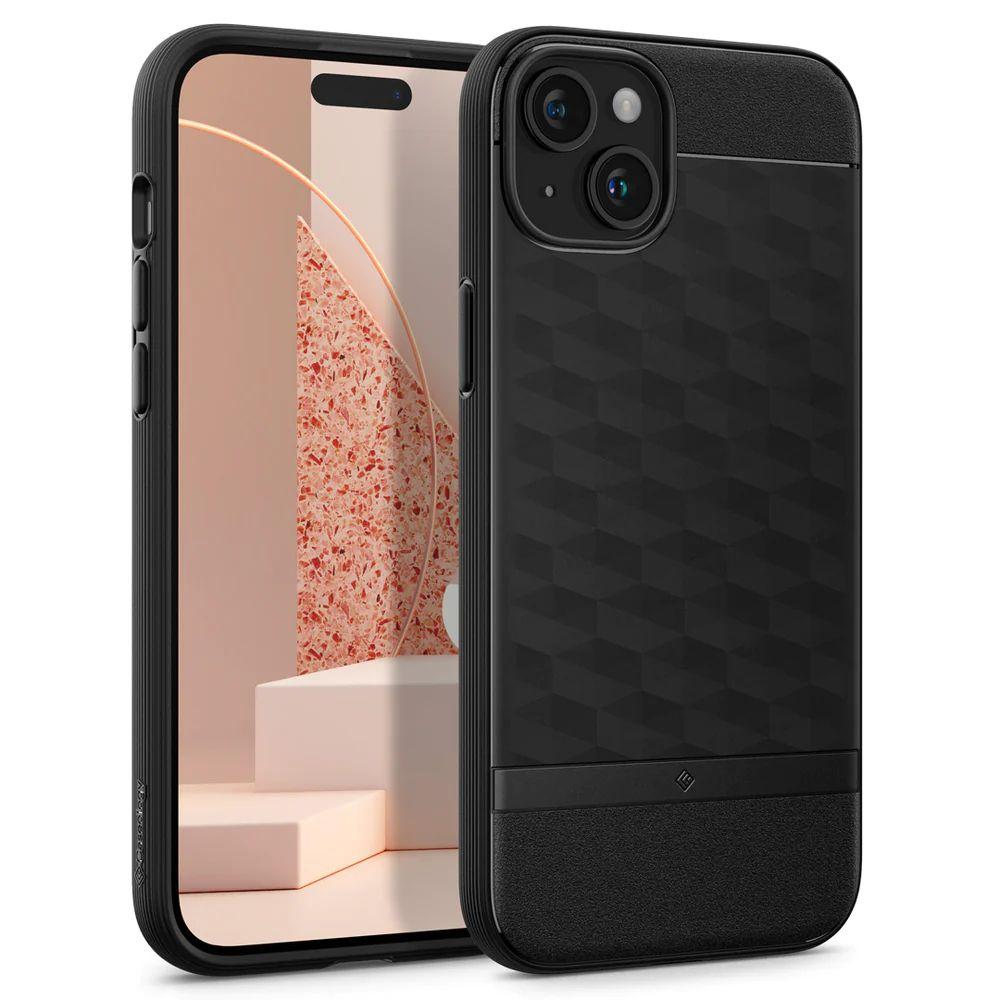 Чохол Caseology Parallax Mag до iPhone 15 Matte Black (ACS06818)