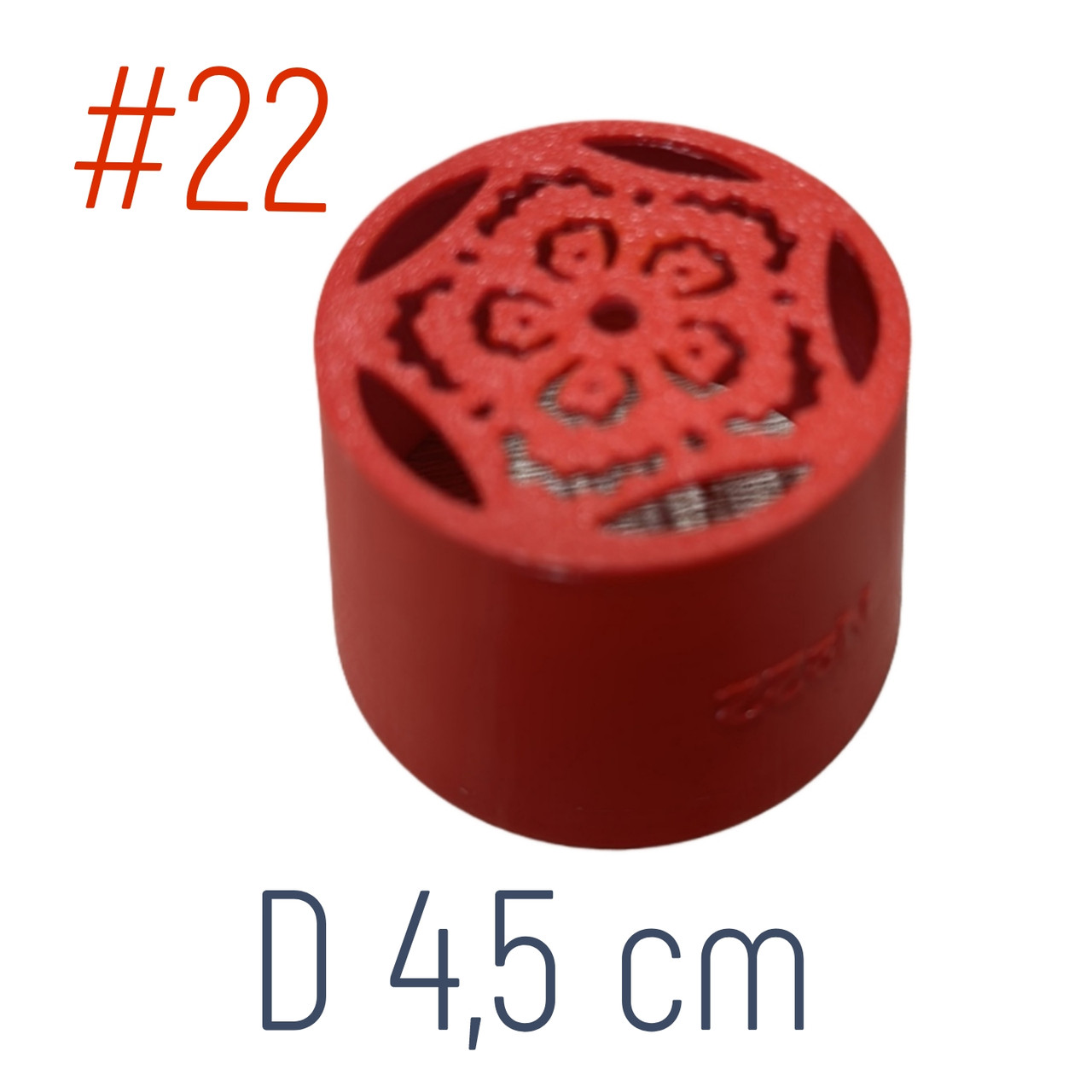 Кондитерська насадка для зефіру #22 D4,5 см