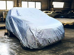 Чохол тент на легкове авто розмір L з мішком всесезонний (480 см x 180 см x 120 см)
