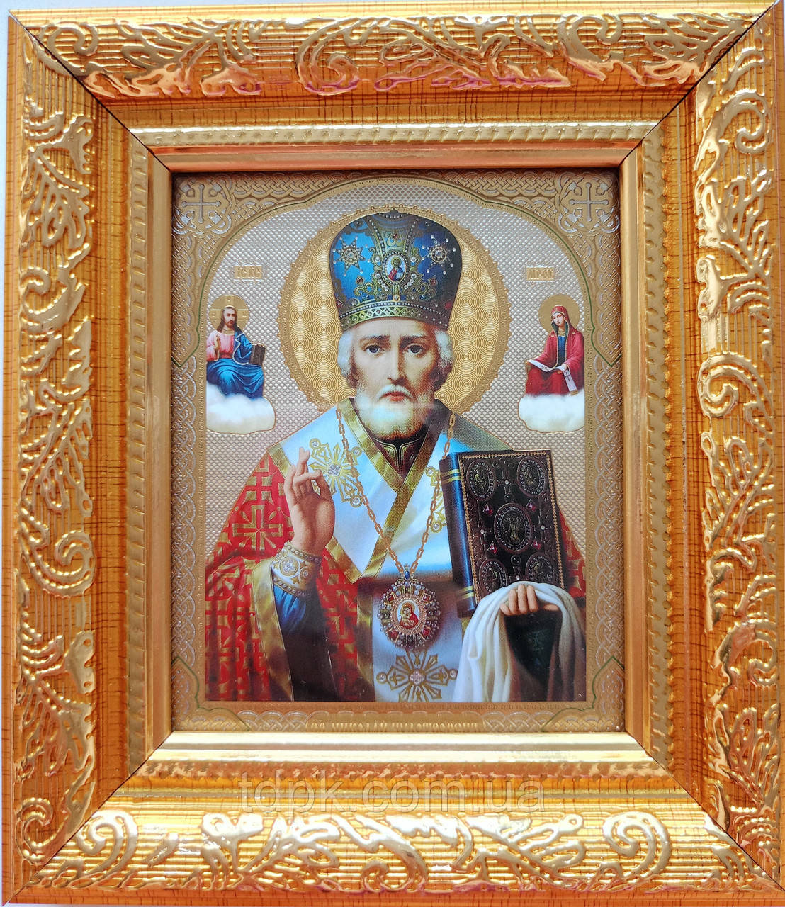Ікона Святитель Миколай Чудотворець 14 х 16