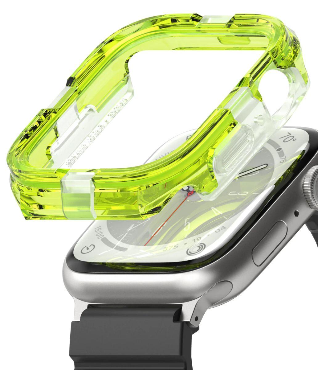 Чохол Ringke Fusion Bumper до Apple Watch 4/5/SE/6/7/8/9 44/45mm Neon Green (FB71103RS)