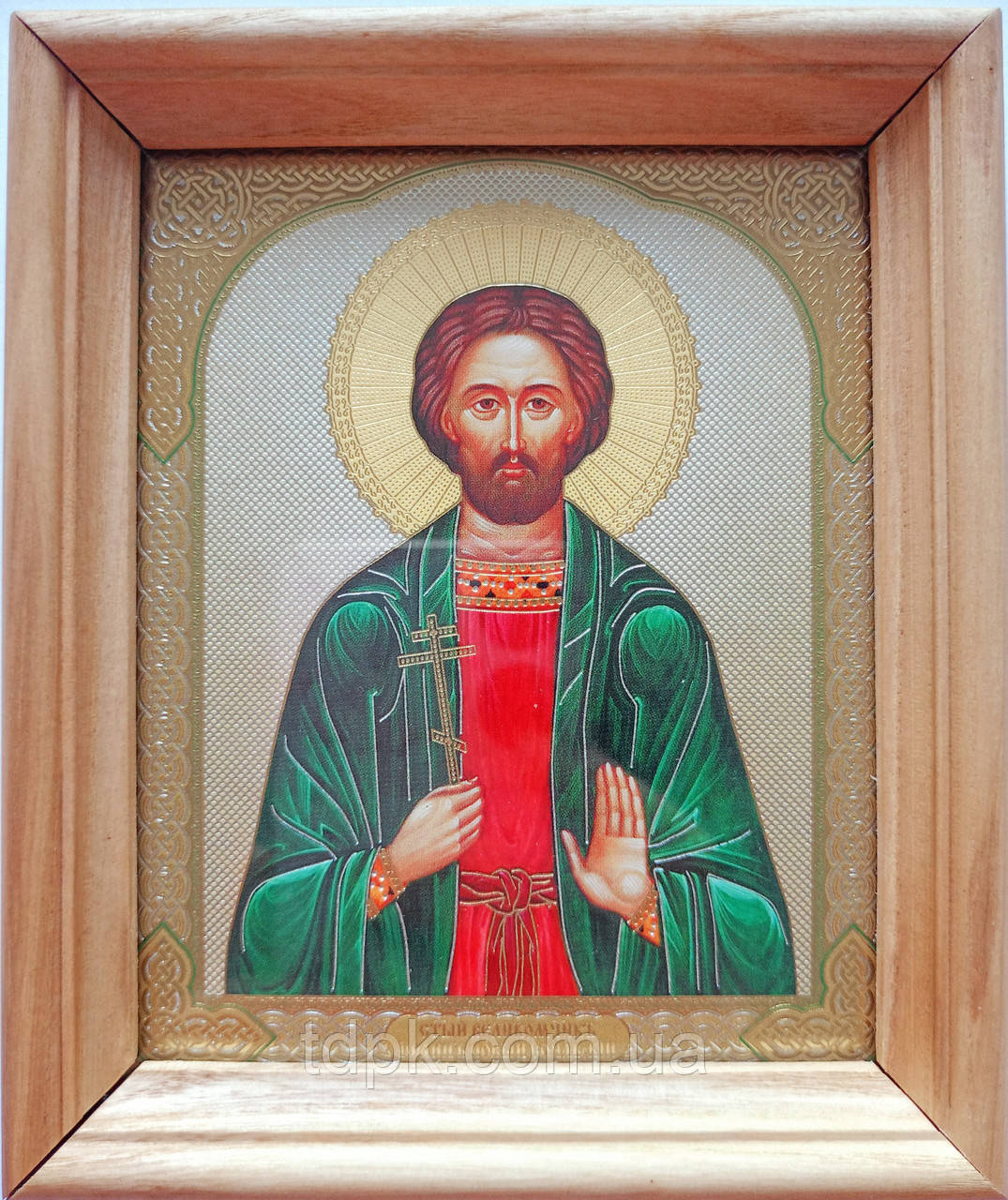 Ікона Святий великомученик Іоанн Сочавський 12 х 14