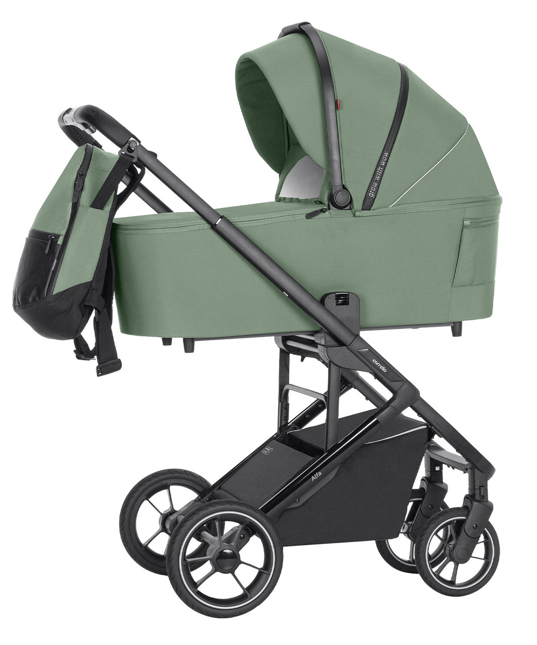 Коляска універсальна 2в1 Carrello Alfa Альфа, Sea Green