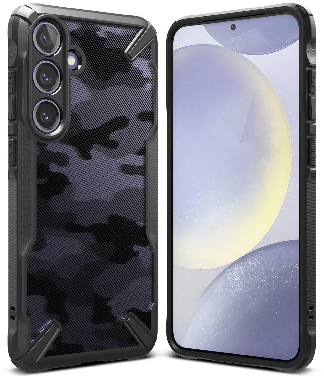 Чохол Ringke Fusion X до Samsung Galaxy S24+ Plus Camo Black (FX793E73)