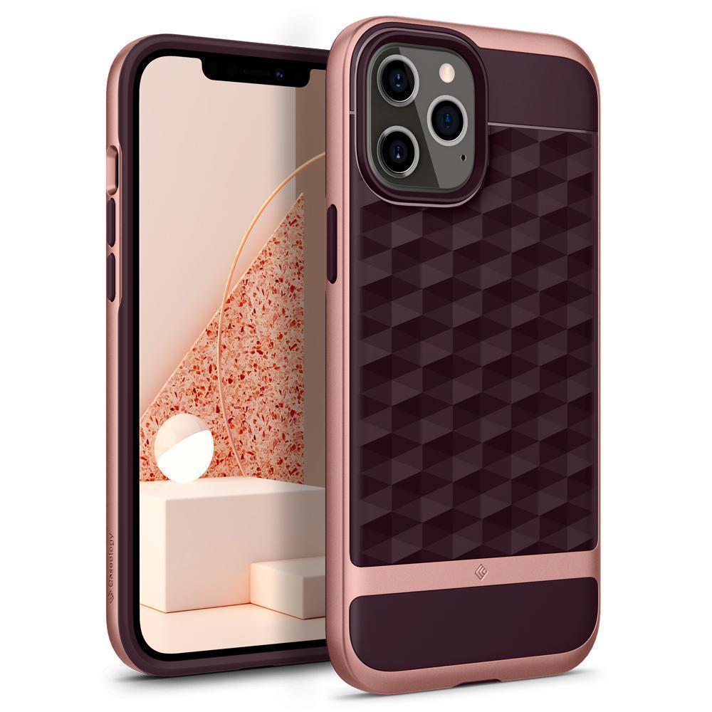 Чохол Caseology Parallax для iPhone 12 Pro Max Red (ACS01636)