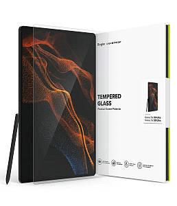 Захисне скло Ringke Invisible Defender Glass Screen Protector до Galaxy Tab S8/S9/S10 Ultra Clear (G4as074)