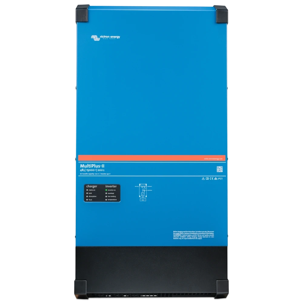 Інвертор VictronEnergy MultiPlus-II 48/15000/200-100 однофазний чиста синусоїда