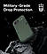 Чохол Ringke Onyx до Google Pixel 8a  Dark Green (N831E75), фото 7
