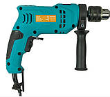 Дриль ударний будівельний з функцією реверсу VILMAS 700-ID-13 Свердлильний електричний дриль ( 700 Вт), фото 3