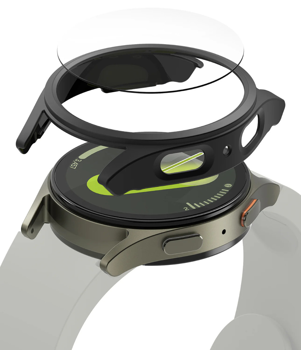Чохол Ringke Slim + Glass Combo до Galaxy Watch 7 44mm Matte Black (CBS87803RS)