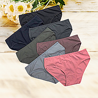 Набір жіночих трусиків 7 шт Nicoletta батальна серія  Розміри 2XL 3XL 4XL 5XL 4XL