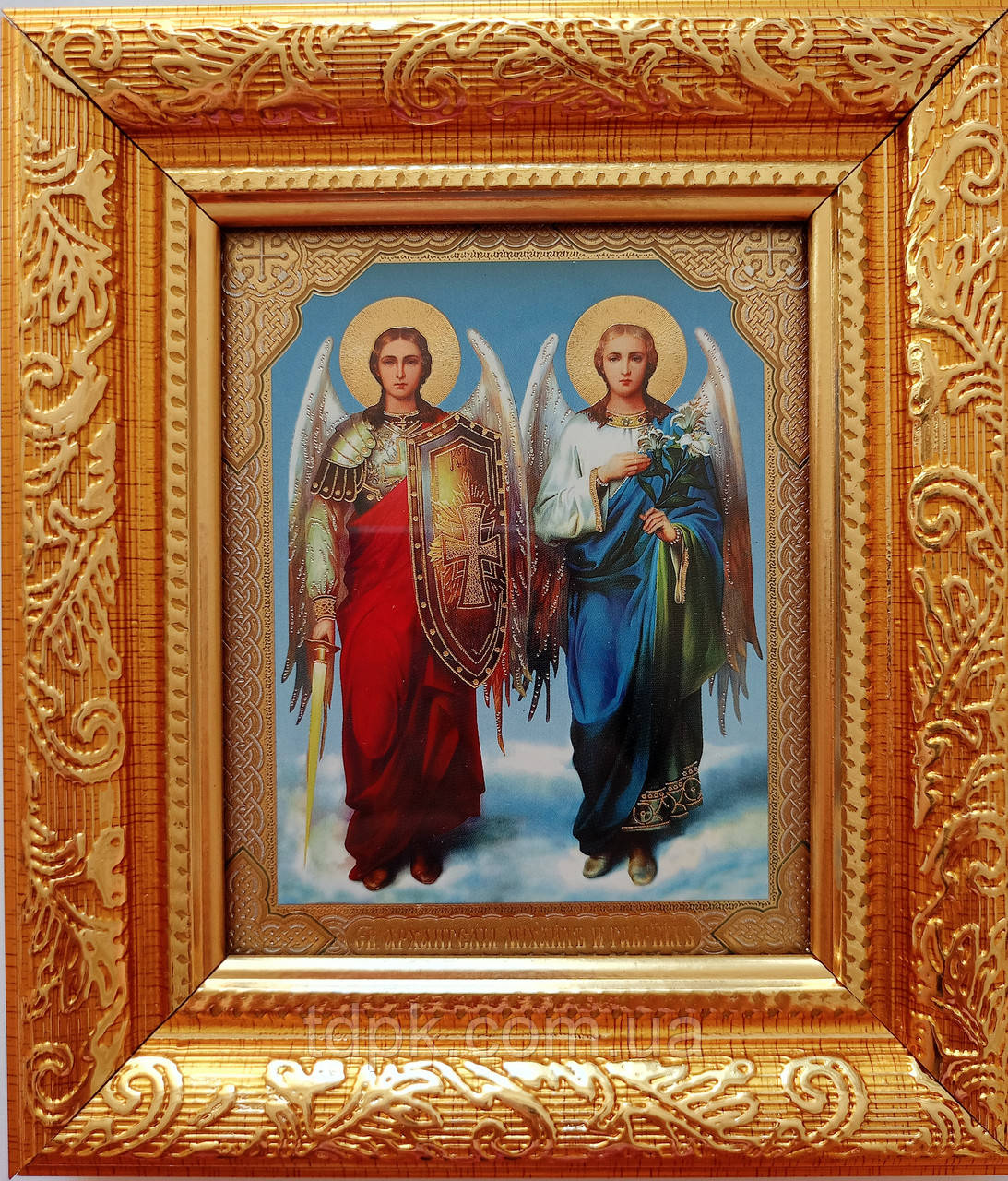 Ікона Святі Архангели Михаїл і Гавриїл 14 х 16