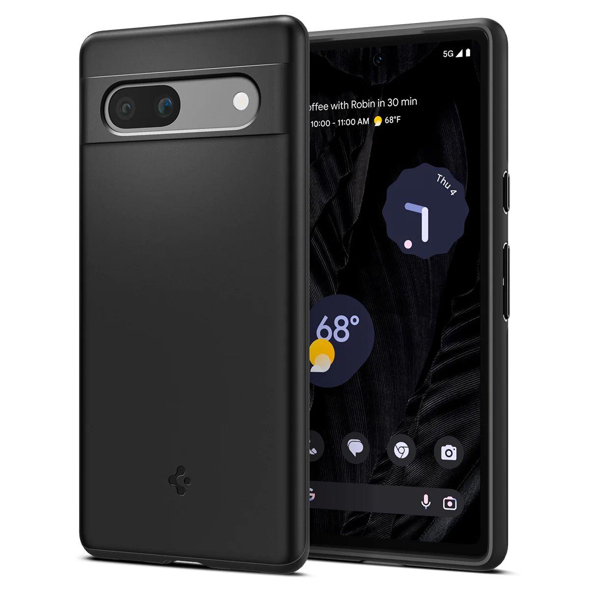 Чохол Spigen Thin Fit до Google Pixel 7a Black (ACS05814), фото 1