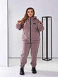 Жіночий стильний спортивний костюм батал новинка 2024, фото 4