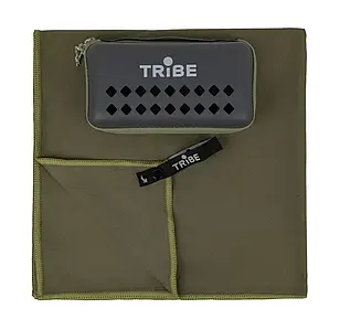 Рушник з мікрофібри Tribe Pocket Towel, 50х100 см (Army Green)
