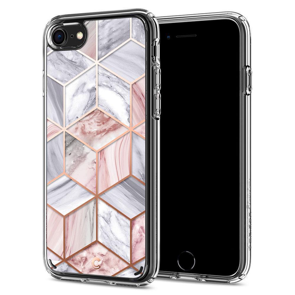 Чохол Spigen Ciel Cecile для iPhone 7/8/SE(2020/2022) Pink Marble (ACS00967)