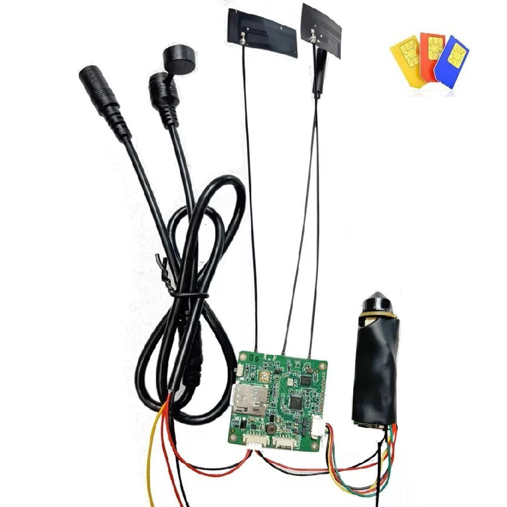 Модуль безкорпусної міні-камери HQcam HQ-4G20-2Mp з Sim картою. iCSee, фото 1