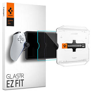 Захисне скло Spigen Glas.tR EZ Fit до Sony Playstation Portal Clear (AGL07183)