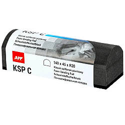 Пінкова водостійка колодка тип C APP KSP 140×45×R20 мм