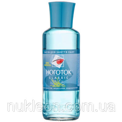 Популярний! Рідина для зняття лаку Nogotok З екстрактом Морських водоростей 100 мл (4820031460187) - Краща якість тільки на