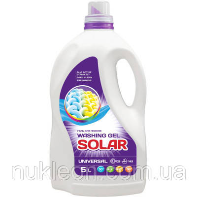 Популярний! Гель для прання Solar Household Universal 5 л (4820269930186) - Краща якість тільки на Nukleon.com.ua, фото 1