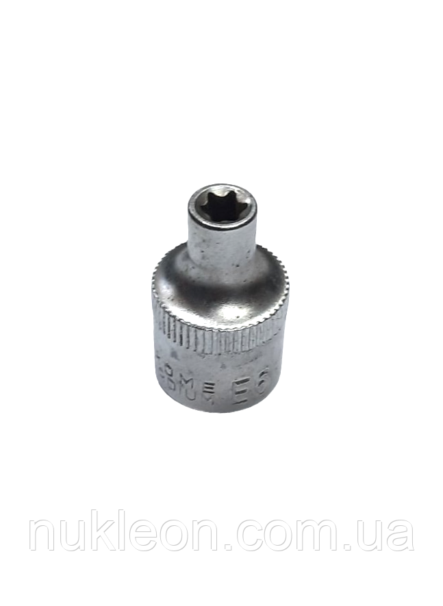 Популярний! Головка торцева 3/8" Star E-06 BAED1206 Toptul - Краща якість тільки на Nukleon.com.ua