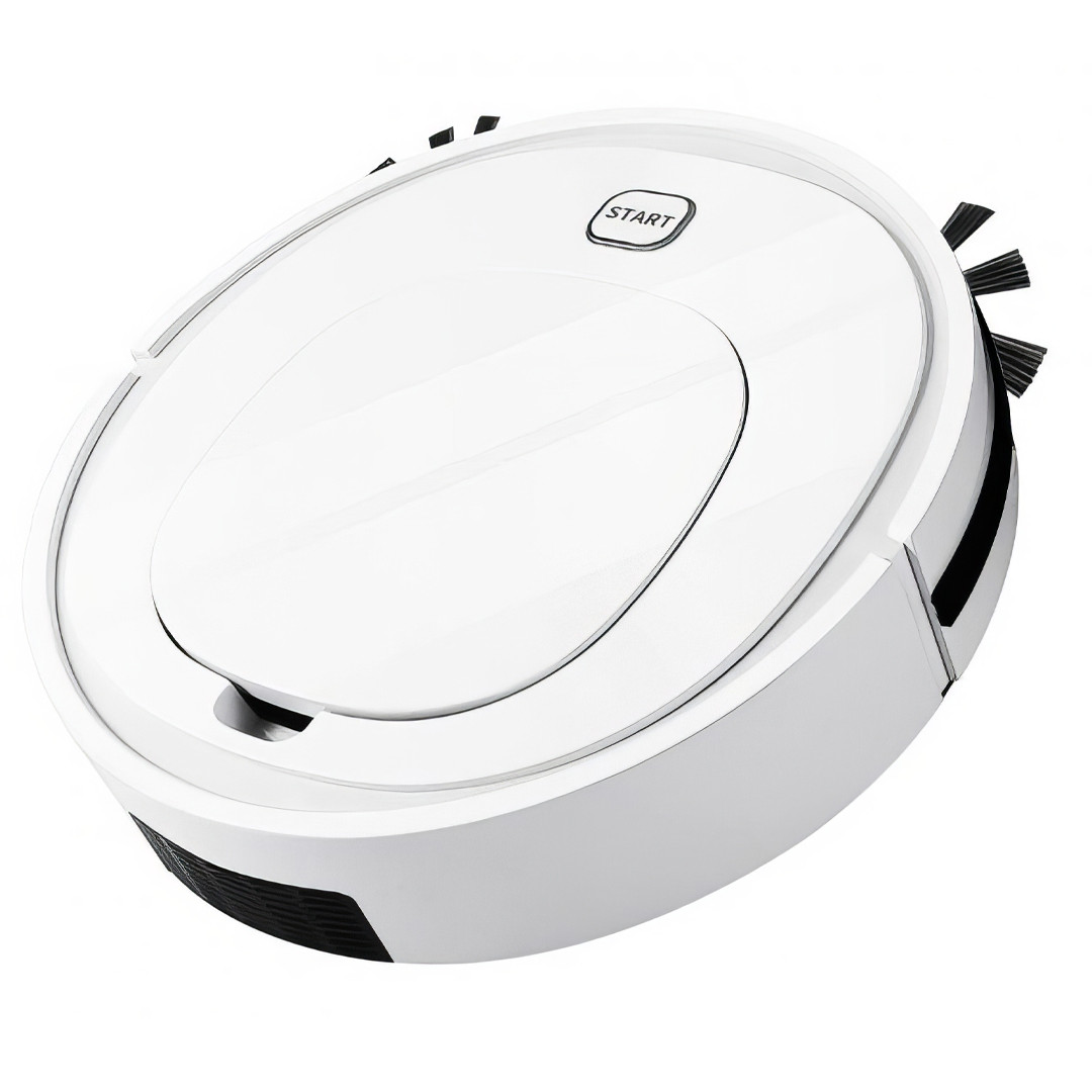 Пилосос-робот круглий акумуляторний ES32 Робот-пилосос для сухого та вологого прибирання, фото 1