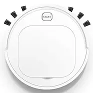 Пилосос-робот круглий акумуляторний ES32 Робот-пилосос для сухого та вологого прибирання, фото 5