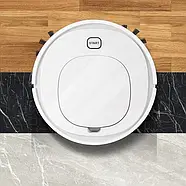 Пилосос-робот круглий акумуляторний ES32 Робот-пилосос для сухого та вологого прибирання, фото 2