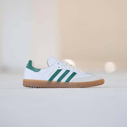 Кросівки Adidas Samba Sporty & Rich White Green / Адидас Самба Спорті енд Річ Білі з Зеленим, фото 1