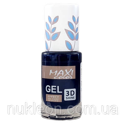 Популярний! Лак для нігтів Maxi Color Gel Effect New Palette 17 (4823077509780) - Краща якість тільки на Nukleon.com.ua