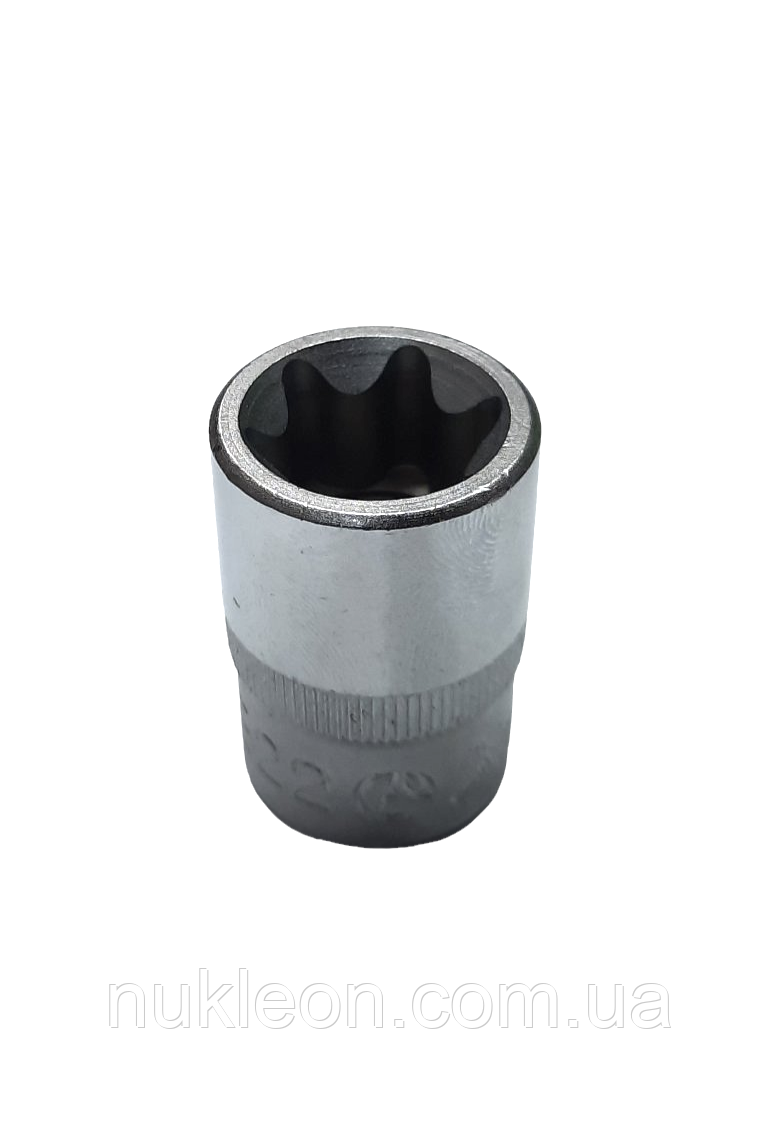 Популярний! Головка торцева 1/2" Star E-22 4410E22 HANS/ Topex - Краща якість тільки на Nukleon.com.ua