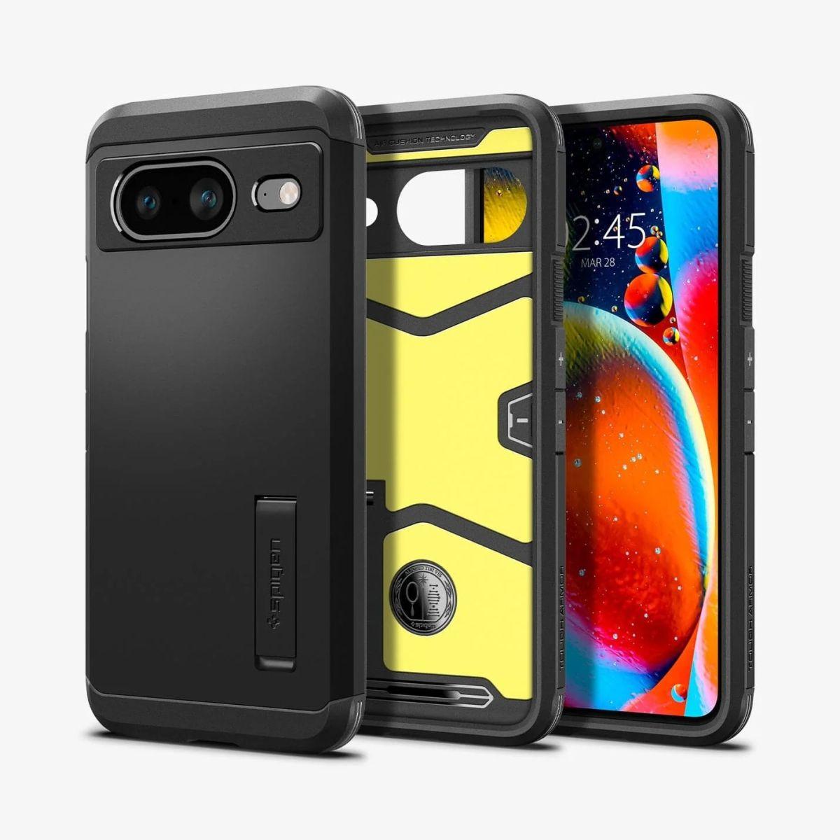 Чохол Spigen Tough Armor до Google Pixel 8 Black (ACS06282)