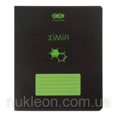 Популярний! Зошит ZiBi предметний BLACK 48 аркушів клітинка, хімія (ZB.1700-04) - Краща якість тільки на Nukleon.com.ua