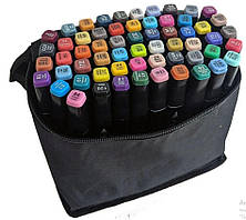 Популярний! Набір маркерів з двосторонньою насадкою Touch 7751, 60 шт. - Краща якість тільки на Nukleon.com.ua