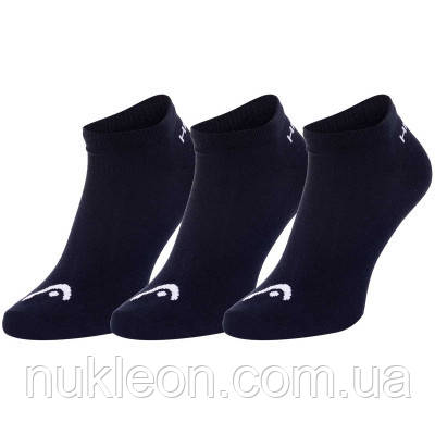 Популярний! Шкарпетки Head Sneaker 3P Unisex 761010001-321 3 пари Синій 35-38 (8718824272405) - Краща якість тільки на