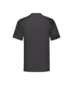 Чорна футболка для перукаря, б'юті майстра, стиліста ValueWeight Fruit of the loom, фото 3