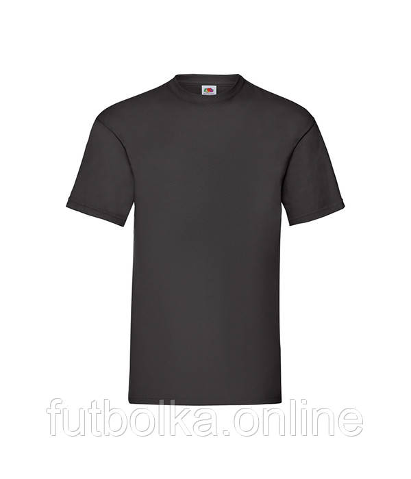 Чорна футболка дитяча базова Valueweight kids Fruit of the loom