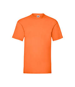 Помаранчева футболка для персоналу, офісних співробітників, робочих ValueWeight Fruit of the loom