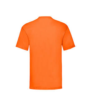 Помаранчева футболка для барменів, поварів, офіціантів, продавців, кур'єрів ValueWeight Fruit of the loom, фото 3