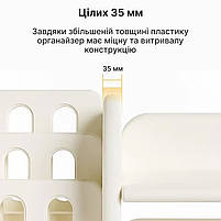 Книжкова полиця Lumpurini Niko Montessori L органайзер для іграшок на 10 контейнерів. Стелаж в дитячу кімнату (KYHG7131), фото 9