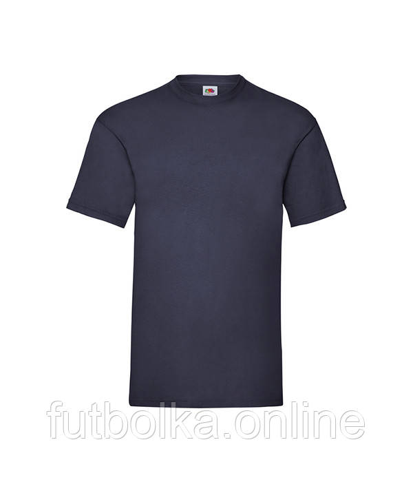 Глибоко Темно-Синя футболка дитяча базова Valueweight kids Fruit of the loom