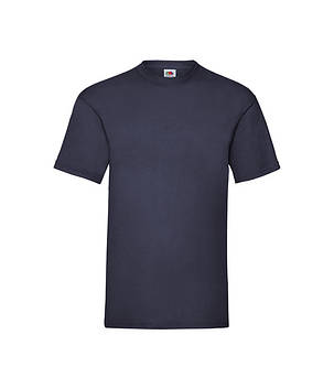 Глибоко Темно-Синя футболка дитяча базова Valueweight kids Fruit of the loom, фото 1