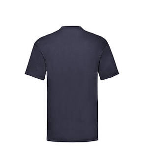 Глибоко Темно-Синя футболка дитяча базова Valueweight kids Fruit of the loom, фото 3