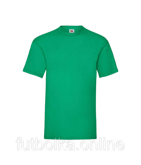 Яскраво-Зелена футболка дитяча базова Valueweight kids Fruit of the loom