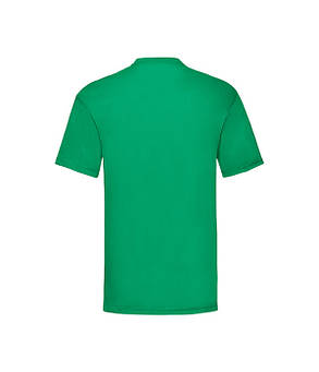 Яскраво-Зелена футболка дитяча базова Valueweight kids Fruit of the loom, фото 3