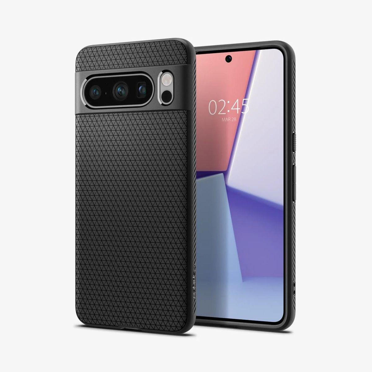 Чохол Spigen Liquid Air до Google Pixel 8 Pro Matte Black (ACS06311), фото 1