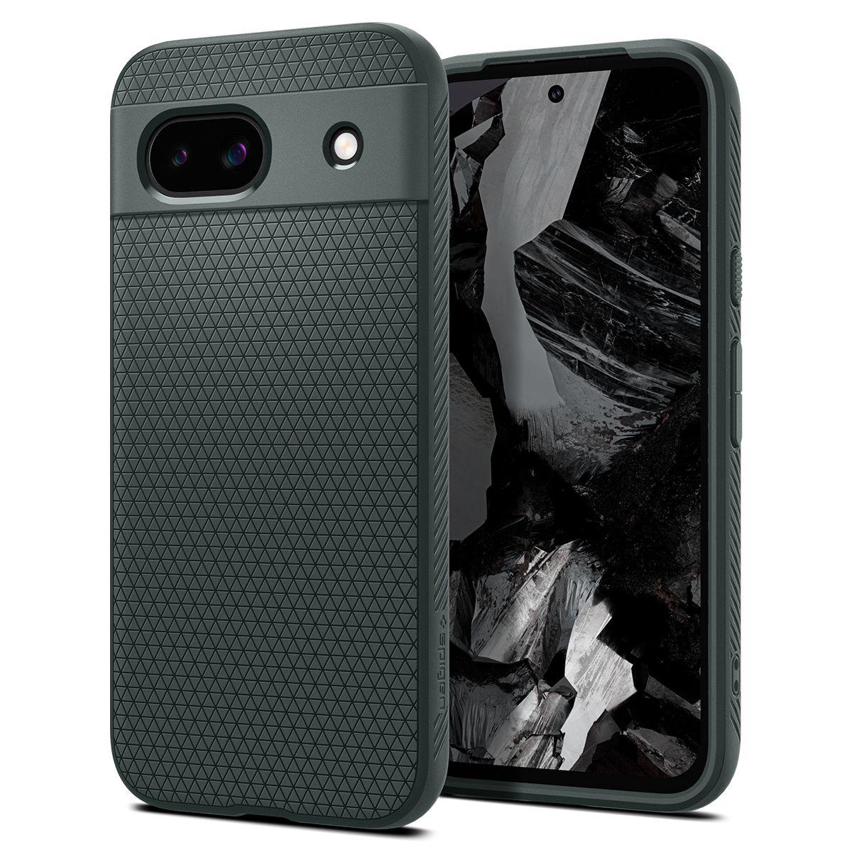 Чохол Spigen Liquid Air до Google Pixel 8a Abyss Green (ACS07258)