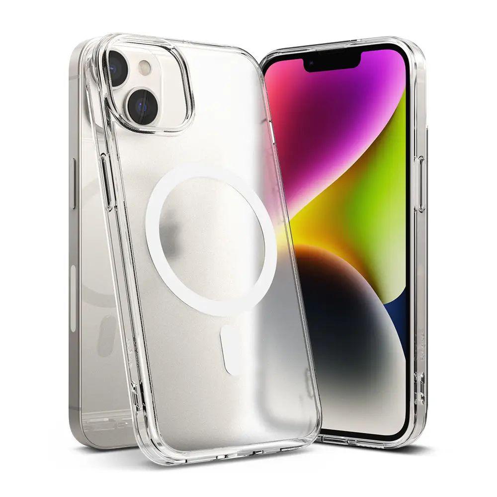 Чохол Fusion Magnetic до iPhone 14 Matte Clear (FMGM633E52)