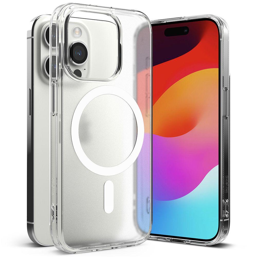 Чохол Fusion Magnetic до iPhone 15 Pro Matte Clear (FMGM737E52)